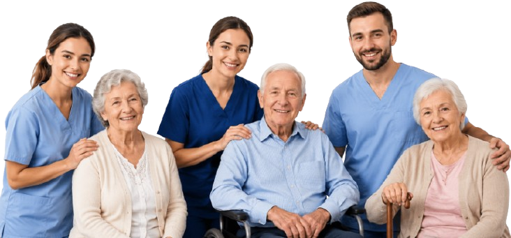 VitaCare nurses and caregivers team